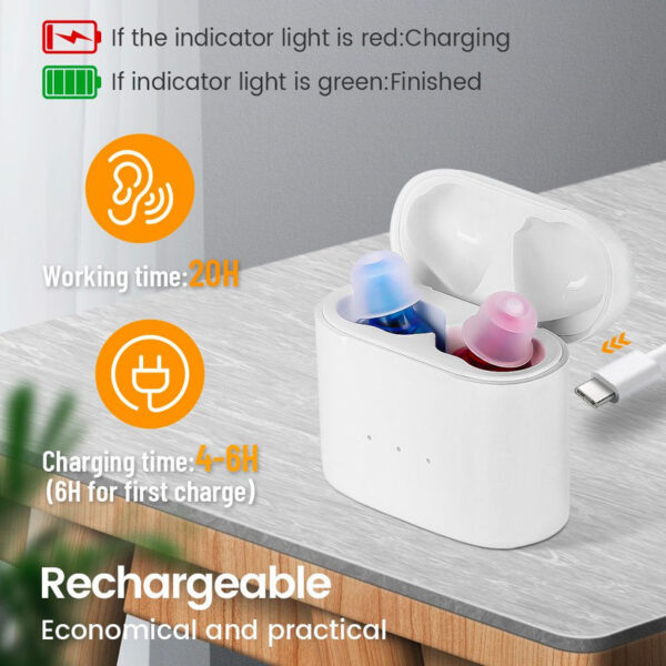 Rechargeable Invisible Hearing Aids - Image 5