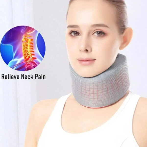 Adjustable Neck Support Brace for Pain Relief - Cervical Collar for Men & Women - Image 5