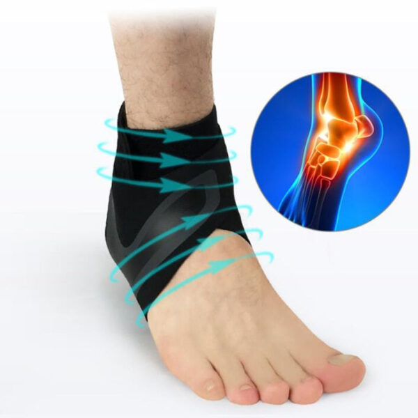 Adjustable Elastic Ankle Brace - Image 5