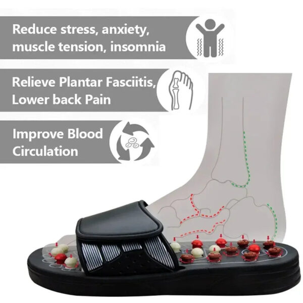 Acupuncture Therapy Massage Slippers - Image 7