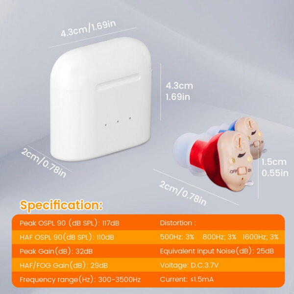 Rechargeable Invisible Hearing Aids - Image 6