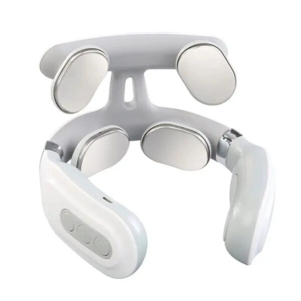 4-Head Smart Neck Massager with Heat & Voice Control