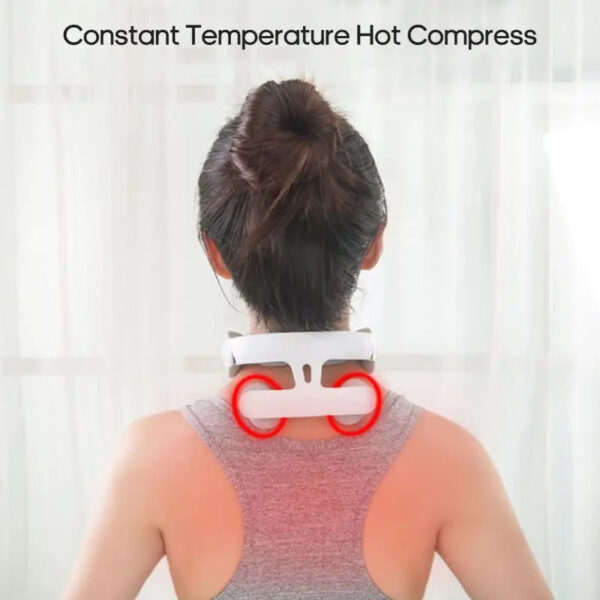 4-Head Smart Neck Massager with Heat & Voice Control - Image 3