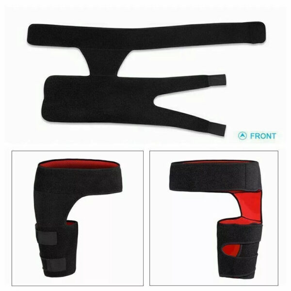 Hip Brace & Thigh Compression Sleeve for Pain Relief & Support - Image 4